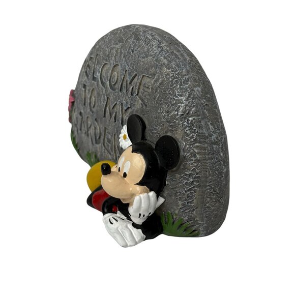 Disney Mickey Mouse Garden Stone Welcome To My Garden - Picture 5 of 5
